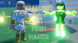 STARLIGHT AND PROM MANTIS SHOWCASE🌑☀️ [upl. by Ocimad]