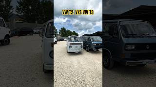 Ja ndryshimi midis VW T2 1970 dhe nje T3 1988 Follow me [upl. by Haleemak]