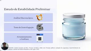 APLICABILIDADE DE EXTRATO E ÓLEO DE MARACUJÁ EM NANOEMULSÕES COSMÉTICAS COM POTENCIAL ANTIOXIDANTE [upl. by Marnie537]