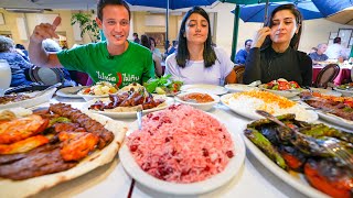 Huge Iranian Food Tour INSANE KEBABS  Cherry Rice  Best Persian Food in Los Angeles [upl. by Atinauq]