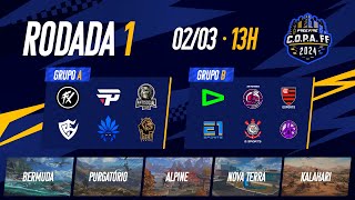 COPA FF 2024 AO VIVO  Rodada 1  FREE FIRE ESPORTS BRASIL [upl. by Enileuqcaj467]