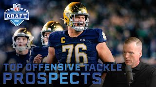 NFL Draft 2024 rankings Top five offensive tackle prospects  Chris Simms Unbuttoned  NFL on NBC [upl. by Yeliah670]