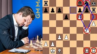 A Silent Confession  Magnus Carlsen vs Fabiano Caruana  2018 Sinquefield Cup [upl. by Anastasie]