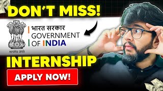 Government of India Internship ➤ FREE to Apply Internship 2024  NITI Aayog [upl. by Lancey372]