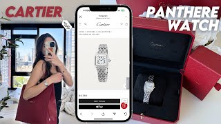 Cartier Panthère Watch  Honest Unboxing Review First Impressions Pros  Cons HOW TO WEAR [upl. by Yesdnyl]