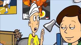 Boris Gets Caillou ArrestedGrounded MY MOST VIEWED VIDEO D [upl. by Kamilah]