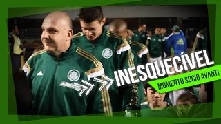 Sócio Avanti entra em campo com o time e ouve o hino perfilado com os atletas [upl. by Anidem]