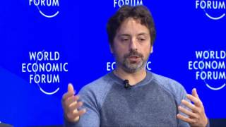 Davos 2017  An Insight An Idea with Sergey Brin [upl. by Marthe]