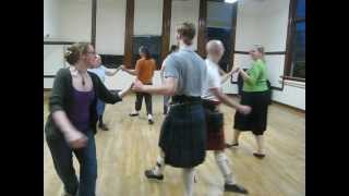 Scottish country dance class Seattle U district  Dundee Whaler [upl. by Rednaeel]