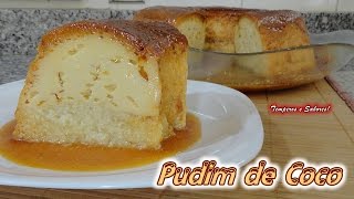 PUDIM DE COCO receita fácil [upl. by Mayberry]