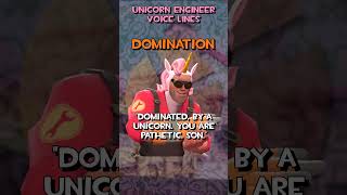 TF2 Voice Lines All Unicorn Engineer Voice Lines [upl. by Aerahs]