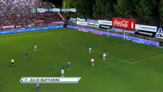 Gol de Buffarini Argentinos 0 San Lorenzo 2 Fecha 17 Torneo Inicial 2012 Fútbol Para Todos [upl. by Emilia]