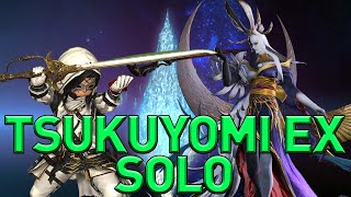 FFXIV Tsukuyomi EXTREME Solo 705 [upl. by Ihsorih]