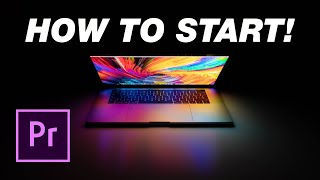 Adobe Premiere Pro Tutorial How To Start For Beginners [upl. by Nyladnohr]