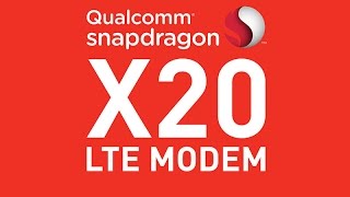 Qualcomm Snapdragon X20 LTE Modem with download speeds up to 12Gbps announced [upl. by Rossi]