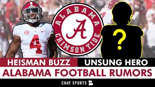 LATEST Alabama Football Injury News Jalen Milroe Heisman Hype OL Improvements  An Unsung Hero [upl. by Alamaj]