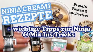 6 KALORIENARME NINJA CREAMI REZEPTE  ZUCKERFREI HIGH PROTEIN  The Ice Cream Girl [upl. by Kingsbury824]