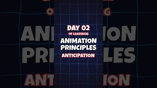 Day 02  Anticipation animation animationprinciples digitalmotionacademy [upl. by Hseham]