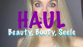 HAUL  vegan  GUTES für den BODY GESUNDHEIT WELLNESS BOOTY MUSKELN [upl. by Ij]