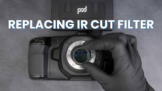 How To Replace BMPCC 4k IR Cut Filter  Kolari DIY Blackmagic Filters [upl. by Nylarat895]