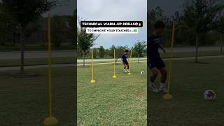 Best FootballSoccer Warm UpDrills to Improve Your Touches and Ball Control⚽️📈🔥 [upl. by Nahsed927]