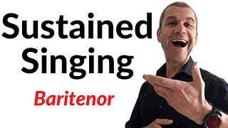 Sustained Singing Warm Up Baritenor [upl. by Nosde]