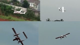 OV10 Bronco foam RC plane  maiden flight [upl. by Libre]