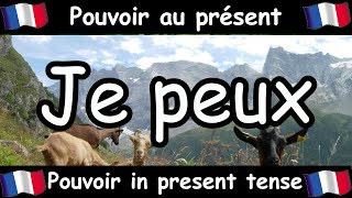 POUVOIR To Be Able To Conjugation Song  Present Tense  French Conjugation  Le Verbe POUVOIR [upl. by Tallu]