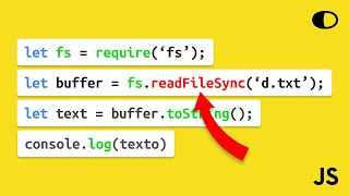 Javascript Leer un fichero con readFileSync [upl. by Concoff]