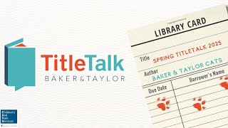 CATS Title Talk  Spring 2025 Teen Publishing Season [upl. by Atikat770]