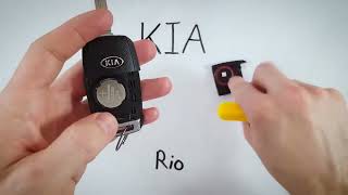 Reemplazo de la Batería del Llavero del Kia Rio 2014  2021 [upl. by Aguayo]