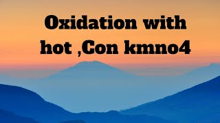 28Hot Conc kMnO4 oxidation Reaction jee Neet cbse grade XI CBSE CHEMISTRY tricks [upl. by Acirderf115]