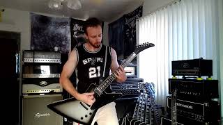 Sick Riffs Entombed  Stranger Aeons guitar cover [upl. by Mirna]