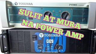 CA20 P9500S TOSUNRA POWER AMPLIFIER UN BOXING [upl. by Ginsberg]