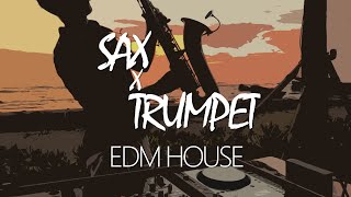 playlist🎧 Sax X Trumpet EDM House [upl. by Brie]