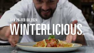 Savour every bite with Winterlicious 2024 Jan 26 to Feb 8 [upl. by Platto]