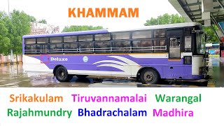 Airport like Bus Stand  Khammam  ఖమ్మం [upl. by Oskar]