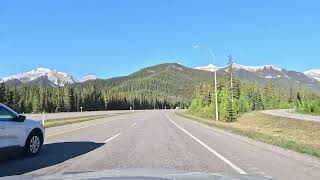 GoPro  Highway Drive from Dead Mans Flats Alberta to Ten Mile Hill Brake Check British Columbia 4K [upl. by Tomi980]