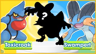 Pokemon Fusion  Toxicroak  Swampert  pokemon infinite fusion challenge [upl. by Nahsrad]