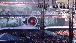 Triple H entrance at Wrestlemania 31 [upl. by Asseram]