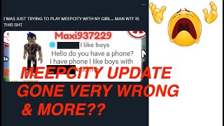 ROBLOX MeepCity Did the UNTHINKABLE [upl. by Eelinnej668]