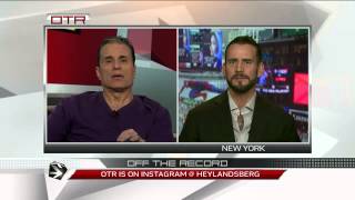 CM Punk Spars With Michael Landsberg on TSNs Off the Record [upl. by Arayk882]