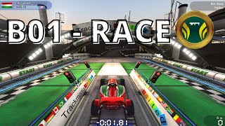 Trackmania Nations Forever  B01  RACE  Author Medal [upl. by Einyaj]