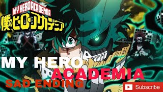 whos sad about mha ending💔 myheroacademia [upl. by Etep]