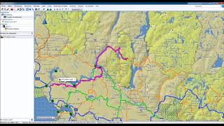 Comment créer un itinéraire dans Garmin BaseCamp [upl. by Gertrudis]