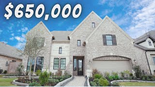 WESTIN HOMES  MODEL CARTER VI HOUSE TOUR HOUSTON TEXAS [upl. by Nodnelg]