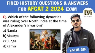 Top 20 History Questions for AFCAT 2 2024 Exam  GK for AFCAT Exam [upl. by Gamages637]