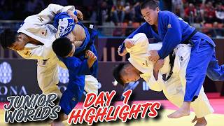 Judo Junior World Championships 2024  DAY 1 Highlights [upl. by Benn]