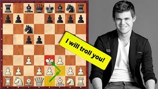 Hahaha Carlsen Breaks The Chess Rules By Going For A King Walk [upl. by Mashe126]