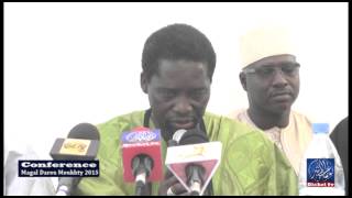 Responsabilité Des Marabouts et Politiques au Sénégal Conférence Magal darou 2015 P1 [upl. by Broucek]